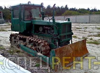 Уборка снега ДТ-75